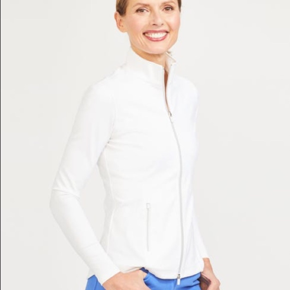 NWT J McLaughlin Billie jacket WHITE